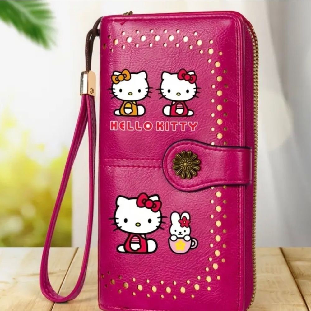 Hello Kitty Pink Wallet/ Wristlet New